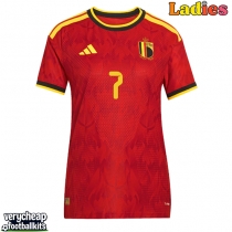 Belgium Kevin De Bruyne #7 Replica Home Shirt Ladies World Cup 2026 Short Sleeve